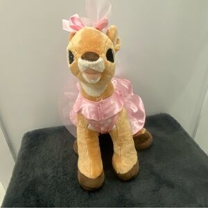 14’ in Adorable Dan Dee Rudolph Reindeer Clarice Plush Deer Toy with Pink Dress